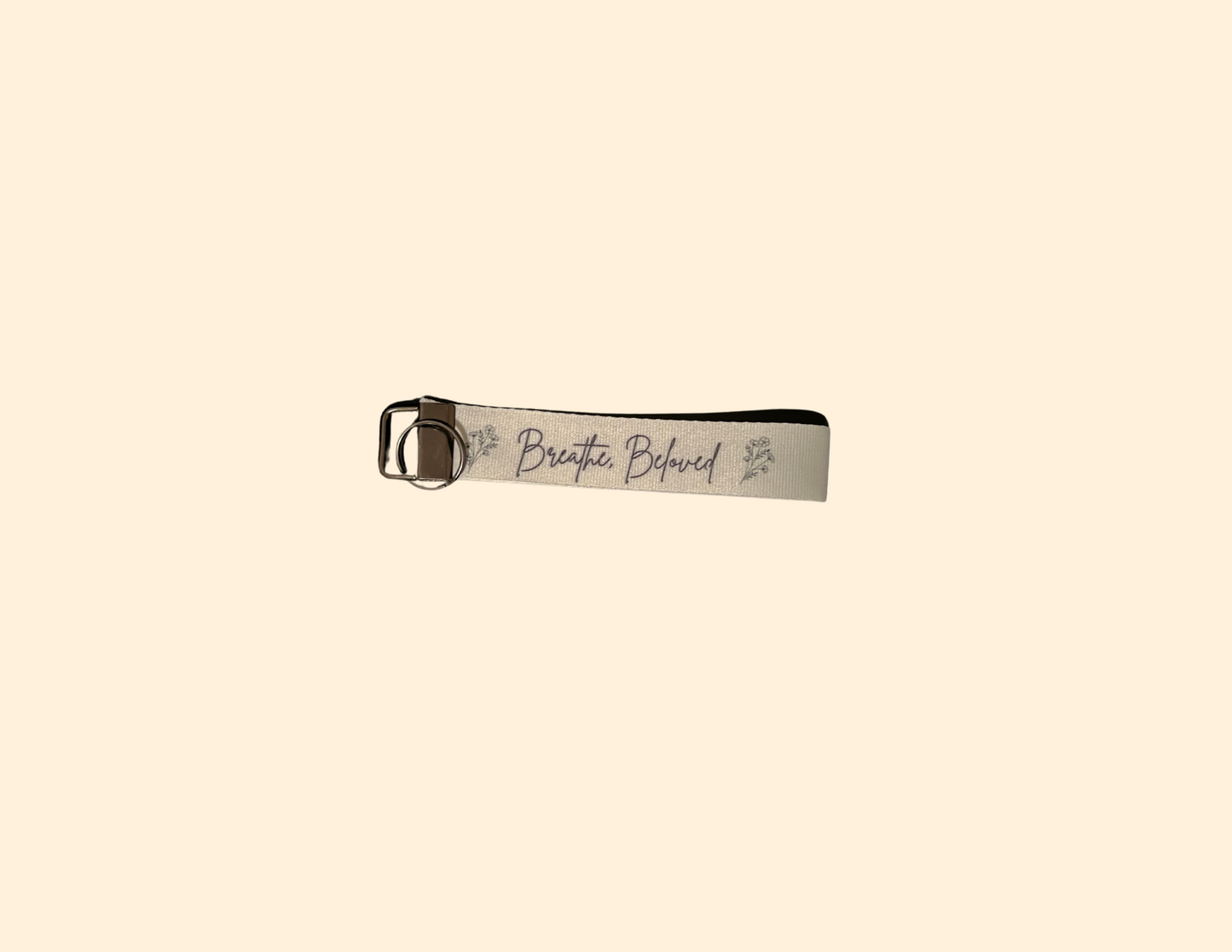 Breathe, Beloved Wristlet Keychain