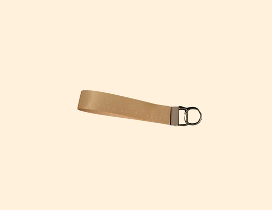 Let Your Light Shine Wristlet Keychain