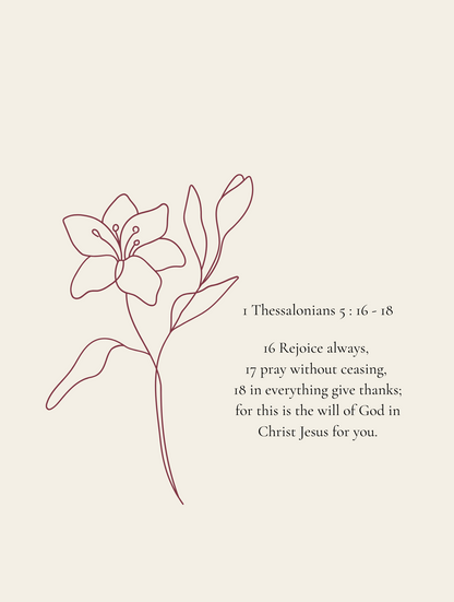 Pray Without Ceasing: Prayer Journal